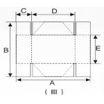 4 Corners Paper Box Folder Gluer With Crash Lock Bottom