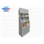 Single Wall Cardboard Power Wing Display Visual Merchandising Moomin Books With 8 Pockets for sale