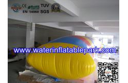 China Screaming Exciting Water Blob Jump Pool Toys  Yellow 11m x 2.5m supplier