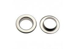 China Washable Silver Color Metal Grommet Eyelet Rivets supplier