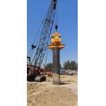Concrete Vibratory Pile Driver Pile Hammer Crane Hanging Vibro Hammer Electric for sale