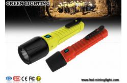 China Rechargeable LED Explosion Proof Torch flashlight IP68 high water proof grade supplier