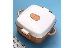 China 21*17.8*8.5cm Kids Plastic Bento Boxes With Vent supplier