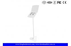 China VESA Advertising IPad Kiosk Stand Sweepstakes With Large Blank Area supplier