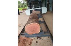 China 60 Inch 1600mm Wood Portable Sawmill Machine For Cutting Tree Trunk supplier
