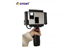 China Plastic Steel Pipe Thermal Handheld Inkjet Printer Tij Coding Machine With Two Cartridges supplier