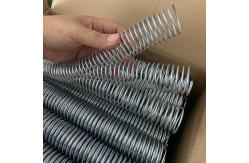China Wire Diameter 2.0mm Electroplating Notebook Silver Spiral Binding Coil supplier