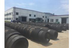 China Marine Circular Shape Tugboat Rubber Fenders With Chain Connection supplier