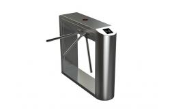 China SS304 Tripod Turnstile Gate Fingerprint Solenoid Drive 1.2mm Thickness supplier