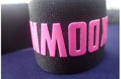 China Custom Yoga Gym Jacquard Elastic Band Silicon Screen Print For Underwear supplier