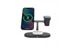 China Fast ABS Wireless Charging Stable Current Magnetic Apple 3 In 1 Charging Stand supplier