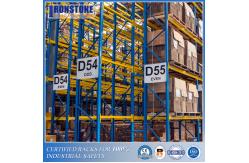 China ODM Very Narrow Aisle Racking System RMI Warehouse Pallet Racking System supplier