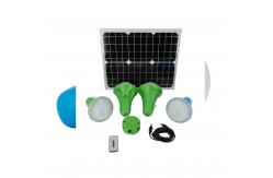 China Portable Solar Energy System Home Lighting Kits Monocrystalline Silicon With 4bulbs supplier