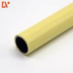 Beige Colorful Lean Pipe 28mm PE Coated Lean Tube for sale