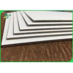 250 - 2500gsm Black Paper Board , Strong Stiffness Grey Chipboard Sheets for sale