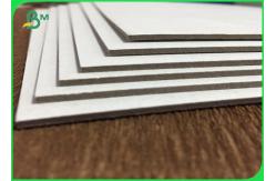 China 250 - 2500gsm Black Paper Board , Strong Stiffness Grey Chipboard Sheets supplier