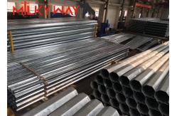 China Galvanized Traffic Light Pole 10M Height 7M Crossarm supplier