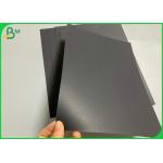 Recyclable Black Cardboard Roll For Name Card Smooth  Printing 300g 350g for sale