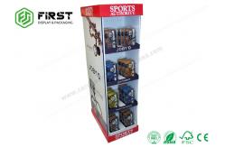 China Supermarket Cardboard Pop Displays Foldable Cmyk Printing supplier