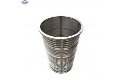 China Continuous High Performance Stainless Steel Material Water Well Wedge Wire Screen supplier