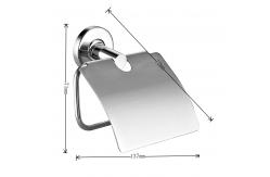China 304 Stainless Steel Paper Towel Holder With Lid OEM ODM Acceptable supplier