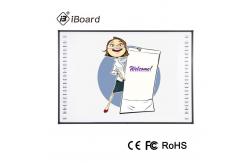 China Interactive Whiteboard With Infrared Touch Technology IR 10 Touch Point Educational Equipment Whiteboard supplier
