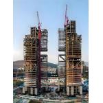 High Rise Prefabricated Steel Frame Houses Prefab Commercial Metal Buildings Seismic