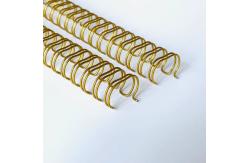 China 12.7MM Inner Diameter Double Loop Sketchbook Binding Coil Spiral Binding Coil supplier