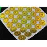 Permanent Adhesive Security Hologram Sticker Uv Printing for sale