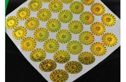 China Permanent Adhesive Security Hologram Sticker Uv Printing supplier