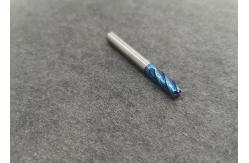 China HRC 65 Grinding End Mill 4 Flute Square Head Milling Cutting Tools supplier