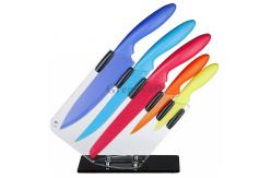 China 5 Piece Multi Colored Kitchen Knife Set supplier