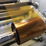 Kapton Double Sided Tape Tawny PI Film ESD High Temperature Tape for sale