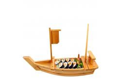 China Japanese Sashimi Bamboo Food Serving Tools 200cm Sushi Boat supplier