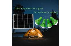 China 435lum 5200mah Li Battery Solar Powered Light Kits Solar Panel Shed Lighting Kit supplier