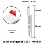 Door Bottom Seal Door Sweep Weather Stripping Length 1M 1.2M for sale