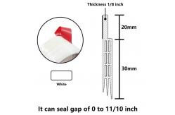 China TPE Interior Door Sealing Strip Self Stick Door Sweep 120cm supplier