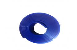 China 3.66 / 4m Roll Shore 75 A / 85 A PU Yellow Squeegee Rubber For Screen Printing supplier