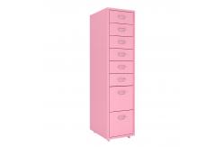 China White Storage Metal Organization 8 Drawer Flat File Cabinet supplier