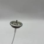 Silver Metered Aerosol Valve for Universal Compatibility and Aerosol Cans for sale