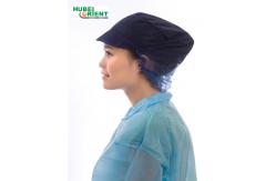 China Nonwoven Head Protective Bouffant Disposable Snood Cap For Worker supplier