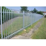 China Powder Coated Security Steel Palisade Fencing Residential for sale