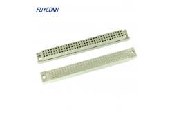 China Female European Connector PCB Straight Terminal DIN 41612 Eurocard Connector supplier
