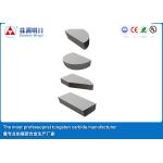 Carbide Brazed Tips Cemented Welding cutter P10 - P30 Grade for sale