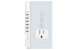 China Convenient Power Monitor 2 Gang WiFi Smart Switch AC110V-240V supplier