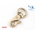 Shiny Brass Swivel Bag Snap Hook Handbag Accessories Custom Logo RustProof