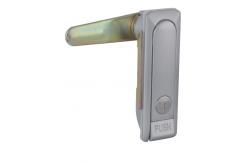 China Flat Electrical Cabinet Door Lock Powder Coated OEM For ToolBox supplier