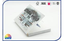 China 4c Printed Book Shaped Paper Box With EVA Foam Pen Present Package supplier
