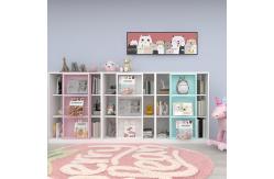 China Children Toy Storage Metal Filing Cabinets Book Shelf supplier
