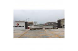 China Electric Hydraulic Rising Road Blocker Anti - Terrorist Shallow Mounted Low Noise supplier